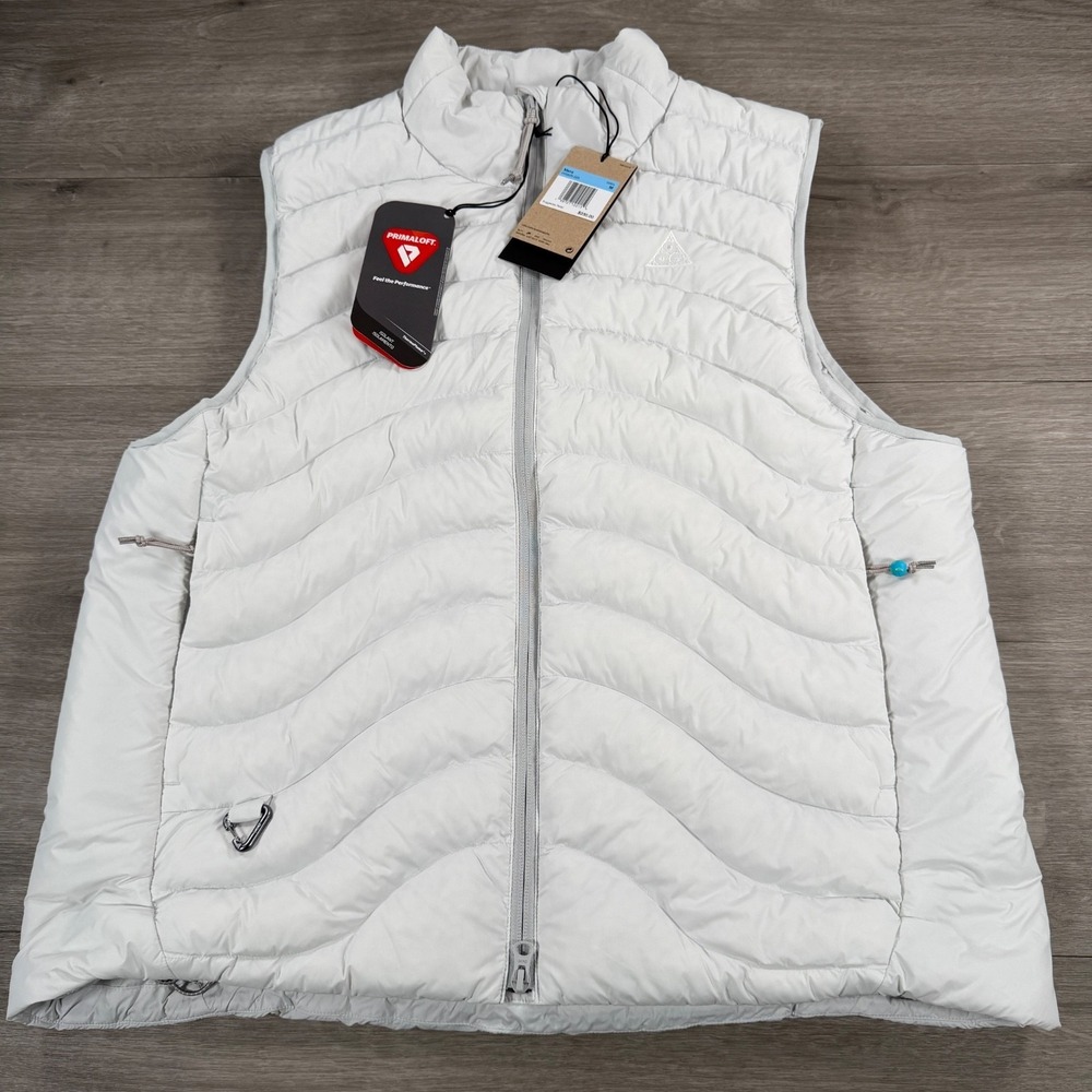 Nike ACG Puffer Vest Lava Flow Therma-Fit Photon Dust HV0605-025 Mens NWT $230